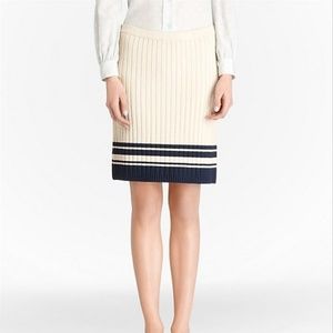 Tory Burch beige knitted skirt- Size 6